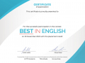 Mezinárodní soutěž Best in English